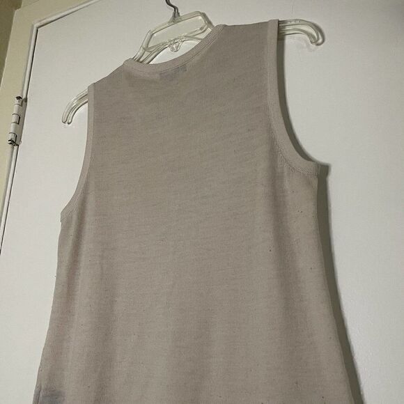 Rag and Bone blush pink Wool lace detail wool knit sleeveless top size Small - Picture 5 of 6
